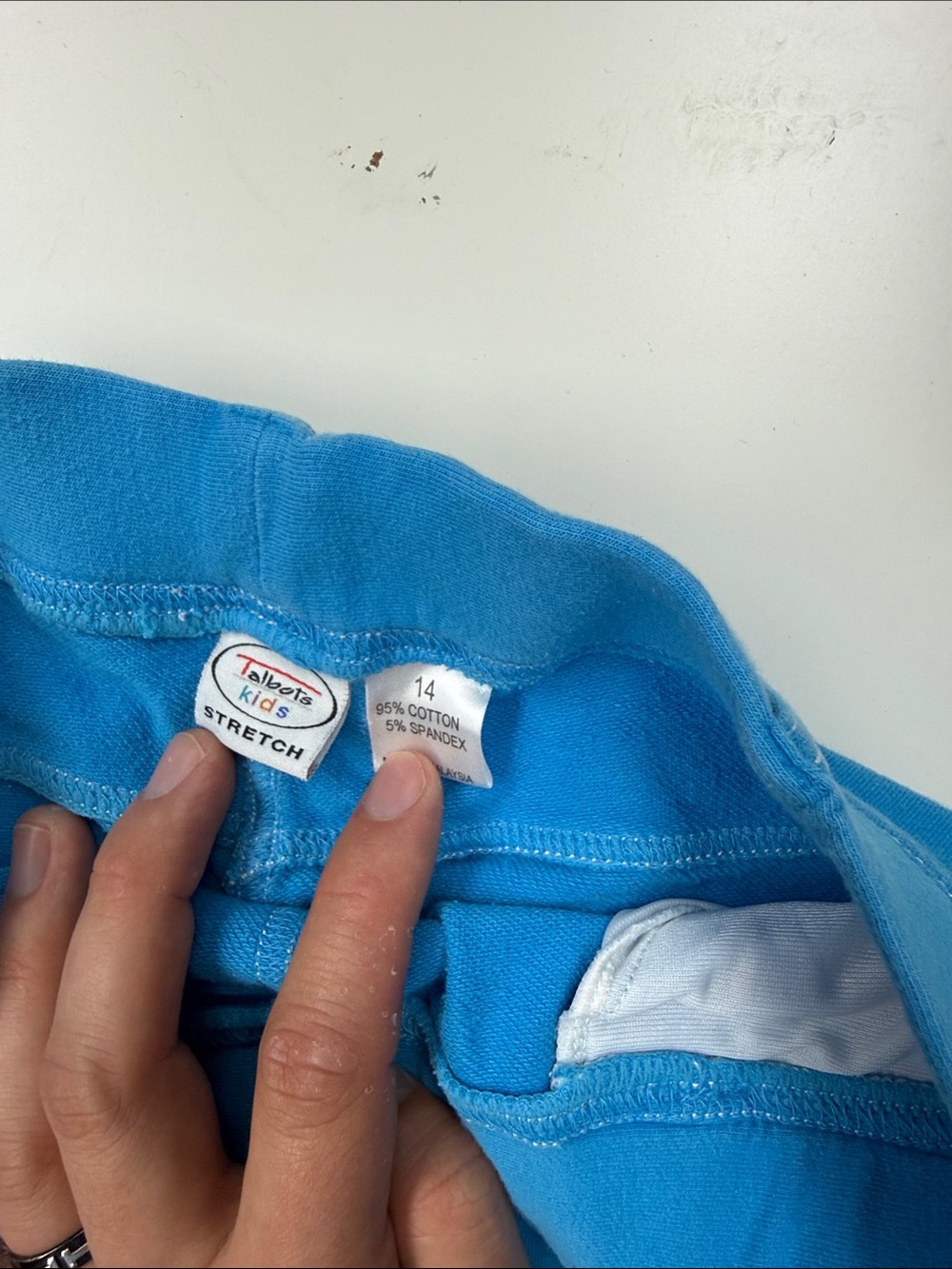 Talbots Bright Blue Boot-Cut Pants - Picture 2 of 2